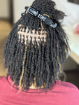 Kiinks Afro Kinky Human Hair Extensions